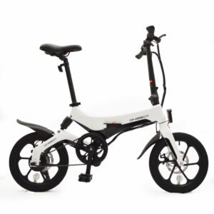 Bicicleta Eléctrica Onebot S6 blanca completa
