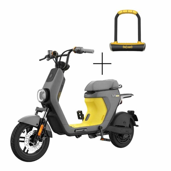 Bicicleta eléctrica moped Segway Ninebot C40 + Candado U